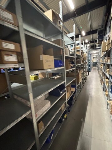 1344020-39 Hyllsystem Brännehylte, komplett anläggning