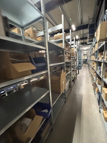 1344020-40 Hyllsystem Brännehylte, komplett anläggning