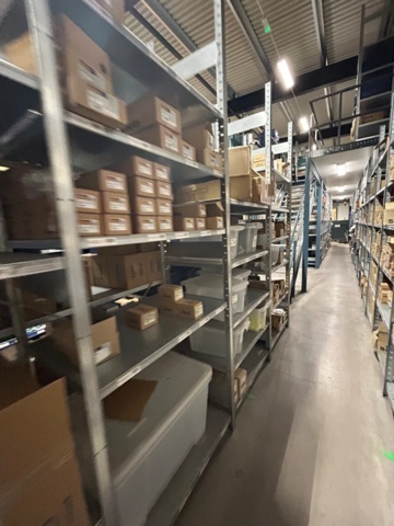 1344020-41 Hyllsystem Brännehylte, komplett anläggning