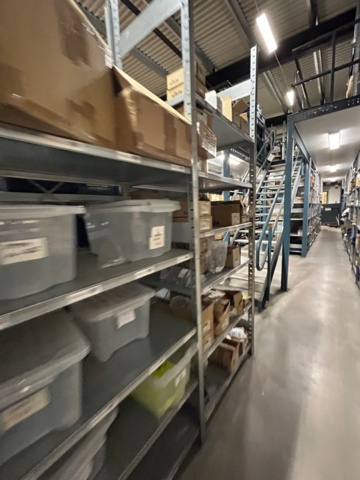 1344020-42 Hyllsystem Brännehylte, komplett anläggning