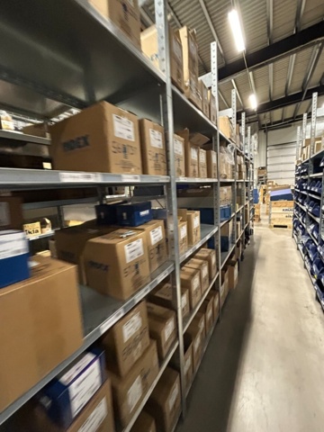 1344020-45 Hyllsystem Brännehylte, komplett anläggning