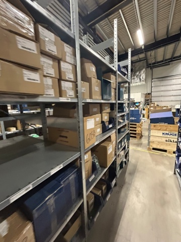 1344020-47 Hyllsystem Brännehylte, komplett anläggning