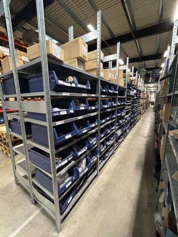 1344020-49 Hyllsystem Brännehylte, komplett anläggning