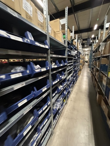 1344020-50 Hyllsystem Brännehylte, komplett anläggning