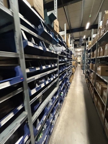 1344020-51 Hyllsystem Brännehylte, komplett anläggning