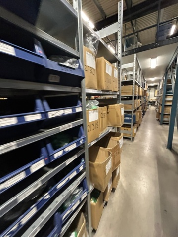 1344020-53 Hyllsystem Brännehylte, komplett anläggning