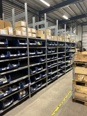 1344020-56 Hyllsystem Brännehylte, komplett anläggning