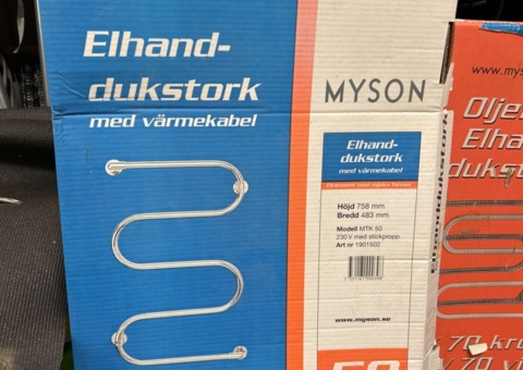 Handdukstorkar 2st
