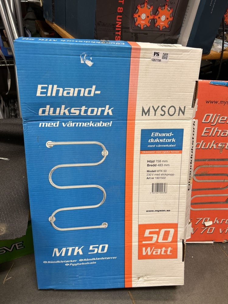 1267796-1 Handdukstorkar 2st