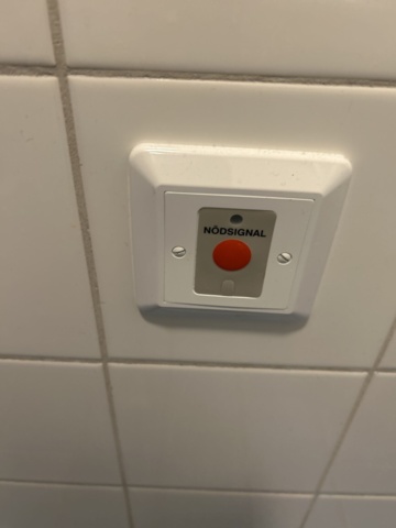1423409-3 Emergency alarm with reset button, emergency signal buttons and alarm indicator