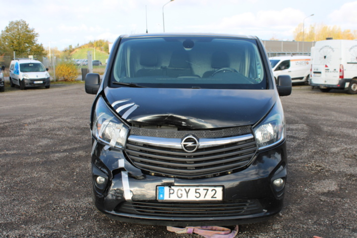 1437812-2 Opel Vivaro 1.6 CDTI BIturbo Manuell, 125hk, 2017 (renoveringsobjekt)