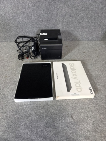 1408544-1 Kvittoskrivare med surfplatta, Epson TM-m30II-H + Samsung Galaxy Tab A7 Lite