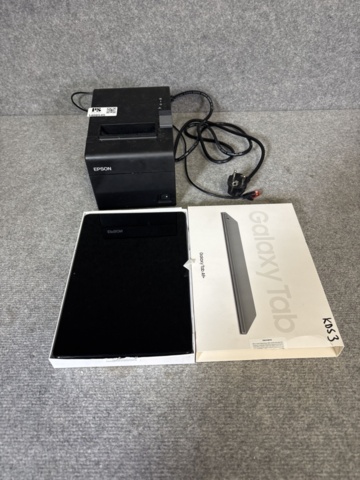 1408545-1 Kvittoskrivare med surfplatta, Epson TM-m30II-H + Samsung Galaxy Tab A7 Lite