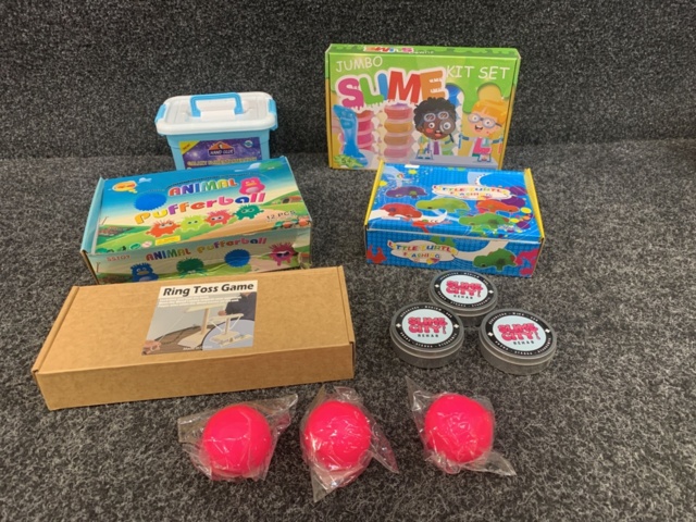 1437544-1 Slime-kit, stressbollar m.m.