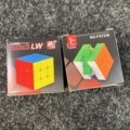 1437554-7 Rubikskuber, målar-kit m.m.