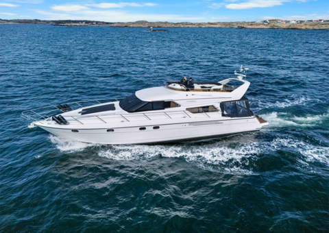 Avyttring lyxyacht Princess 60 Fly