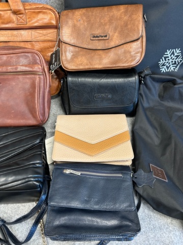 1368199-12 Lot of bags and accessories - Epic, Puccini, The Chesterfield Brand, etc.