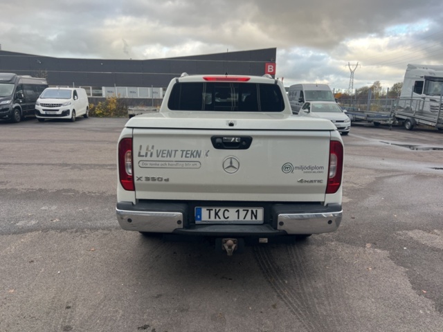 1351349-6 Mercedes-Benz X 350 d 4MATIC 7G-Tronic Plus, 258hk -2019
