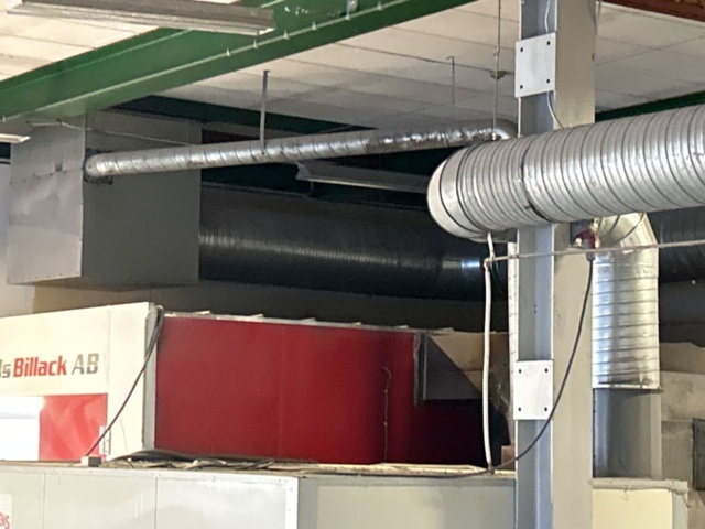 1305232-32 Komplett billackeringsanläggning med ventilationssystem och separat teknikrum