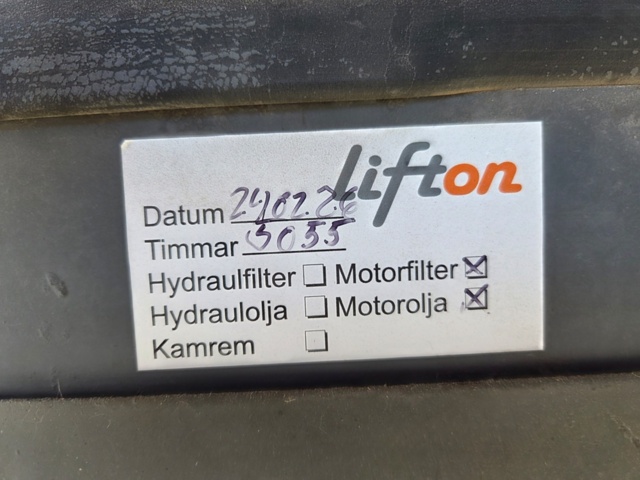 1055154-13 Bomlift med arbetskorg - Haulotte HA26PX -2002 - UPPDATERAD MED BILDER