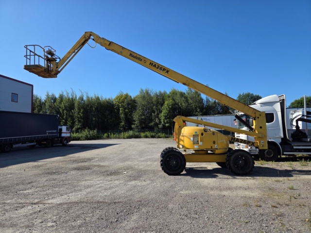 1055154-2 Bomlift med arbetskorg - Haulotte HA26PX -2002 - UPPDATERAD MED BILDER