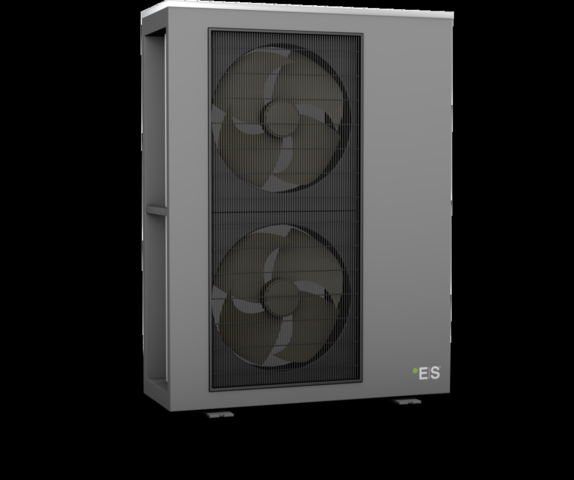 1438629-2 15 kW luft/vatten värmepump från Energy Save anslut till befintligt värmesystem. Bufferttank K66