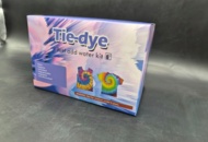 1438672 Tie dye-kit, 12 st - skapa egna motiv på kläder