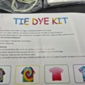 1438675-4 Tie dye kit, 12 pcs - create your own designs on clothes