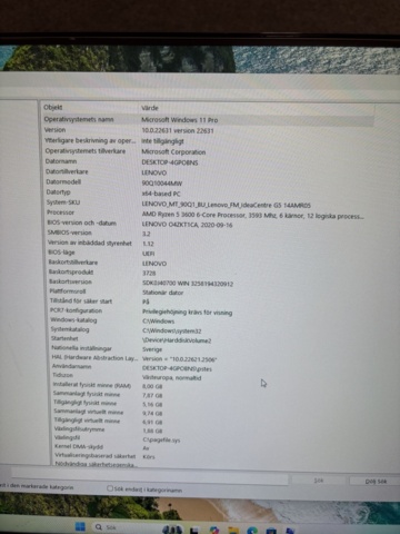 1420808-5 Stationär dator - Lenovo IdeaCentre G5 14AMR05