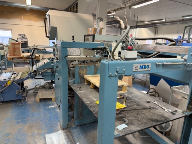 1438791-6 Maskin för bokproduktion MBO K76S-KTLL/4-FP120 falsmaskin