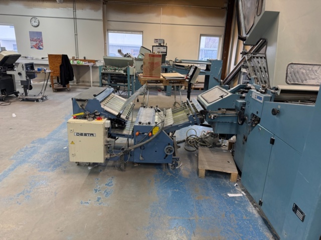 1438791-7 Maskin för bokproduktion MBO K76S-KTLL/4-FP120 falsmaskin