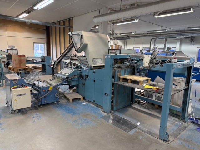 1438791-13 Maskin för bokproduktion MBO K76S-KTLL/4-FP120 falsmaskin