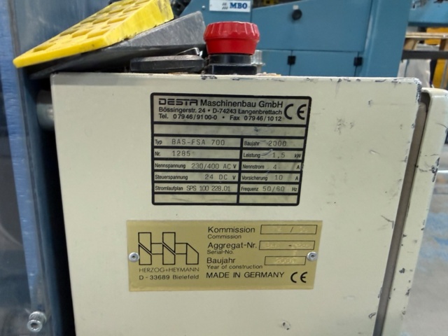 1438791-18 Maskin för bokproduktion MBO K76S-KTLL/4-FP120 falsmaskin