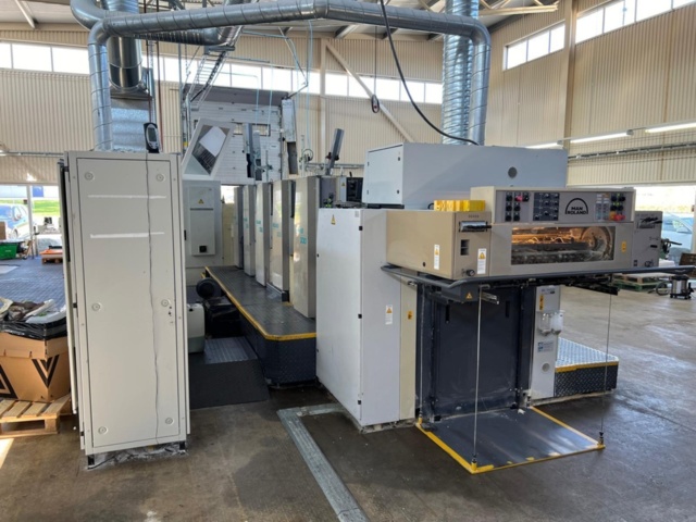 1438792-9 Tryckpress Roland 305 från 1998 med 5 tryckverk