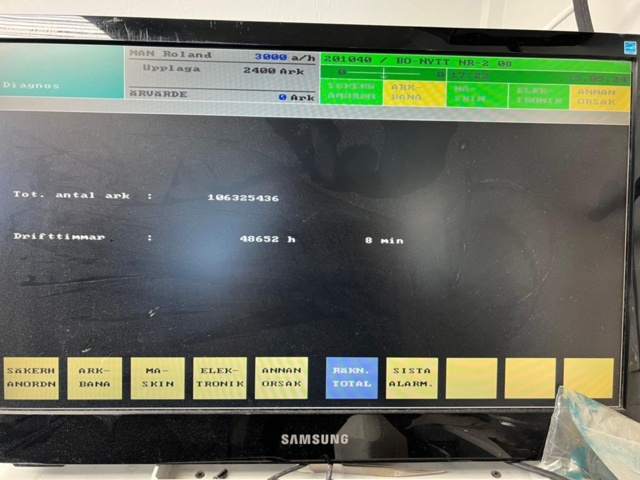 1438792-11 Tryckpress Roland 305 från 1998 med 5 tryckverk