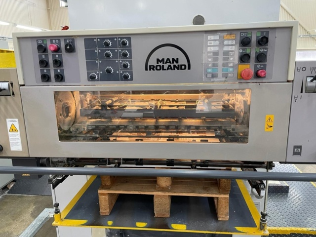 1438792-14 Tryckpress Roland 305 från 1998 med 5 tryckverk