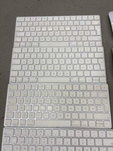 1408556-5 Tangentbord 5 st och möss 5 st - Apple