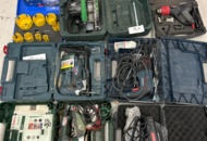 1436204 Samling verktyg 8 st - Bosch, Hitachi, Skil, mm.