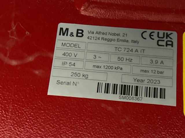 1436198-12 Däckmonteringsmaskin - M&B Engineering TC 724 A IT, -2023