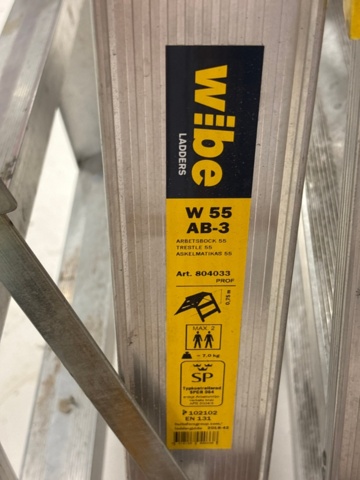 1436172-3 Säckkärra och trappstegar 2 st