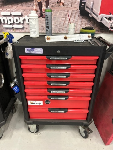 1436191-1 Verktygsvagn med innehåll - Ampro