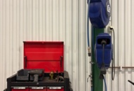 1436181 Slangvindor och verktygsskåp med innehåll