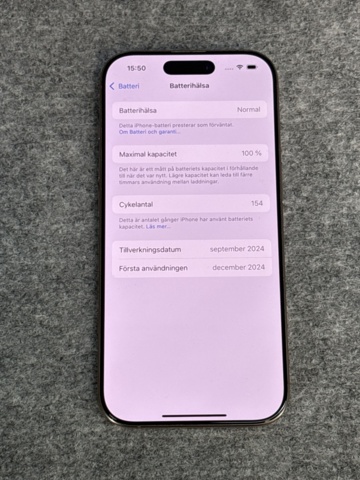 1409286-3 iPhone 16 Pro, 128GB