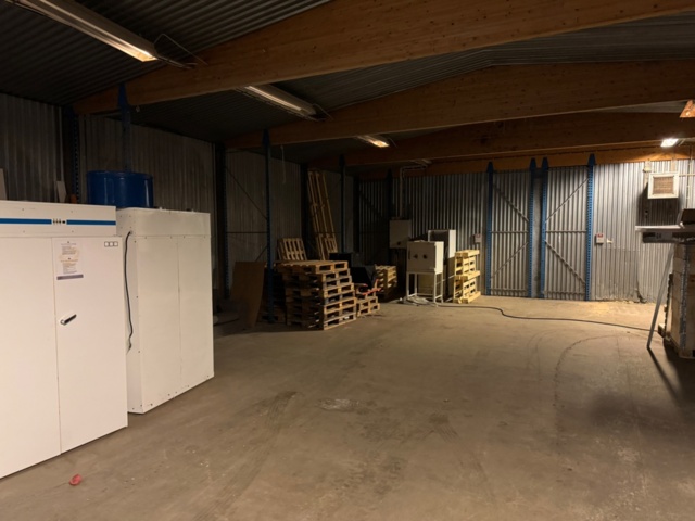 1438021-10 Byggnadsstomme - limträ/stål 10x24 m