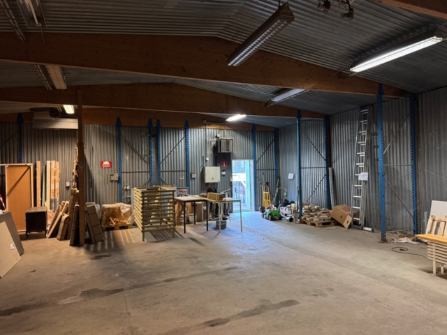 1438021-1 Byggnadsstomme - limträ/stål 10x24 m