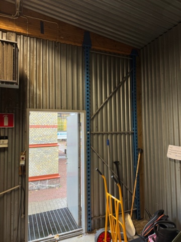 1438021-13 Byggnadsstomme - limträ/stål 10x24 m