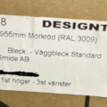 1352569-6 Skärmtak från Designtak i originalförpackning