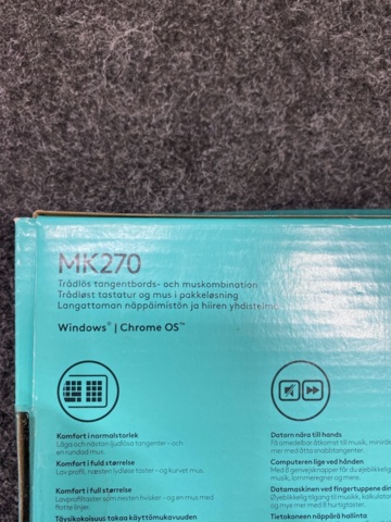 1440144-4 Keyboard & Mouse Logitech MK270 Wireless Combo