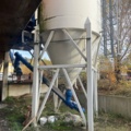 1420051-3 Cement silo with loading and unloading system