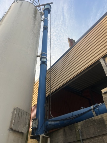 1420051-21 Cement silo with loading and unloading system